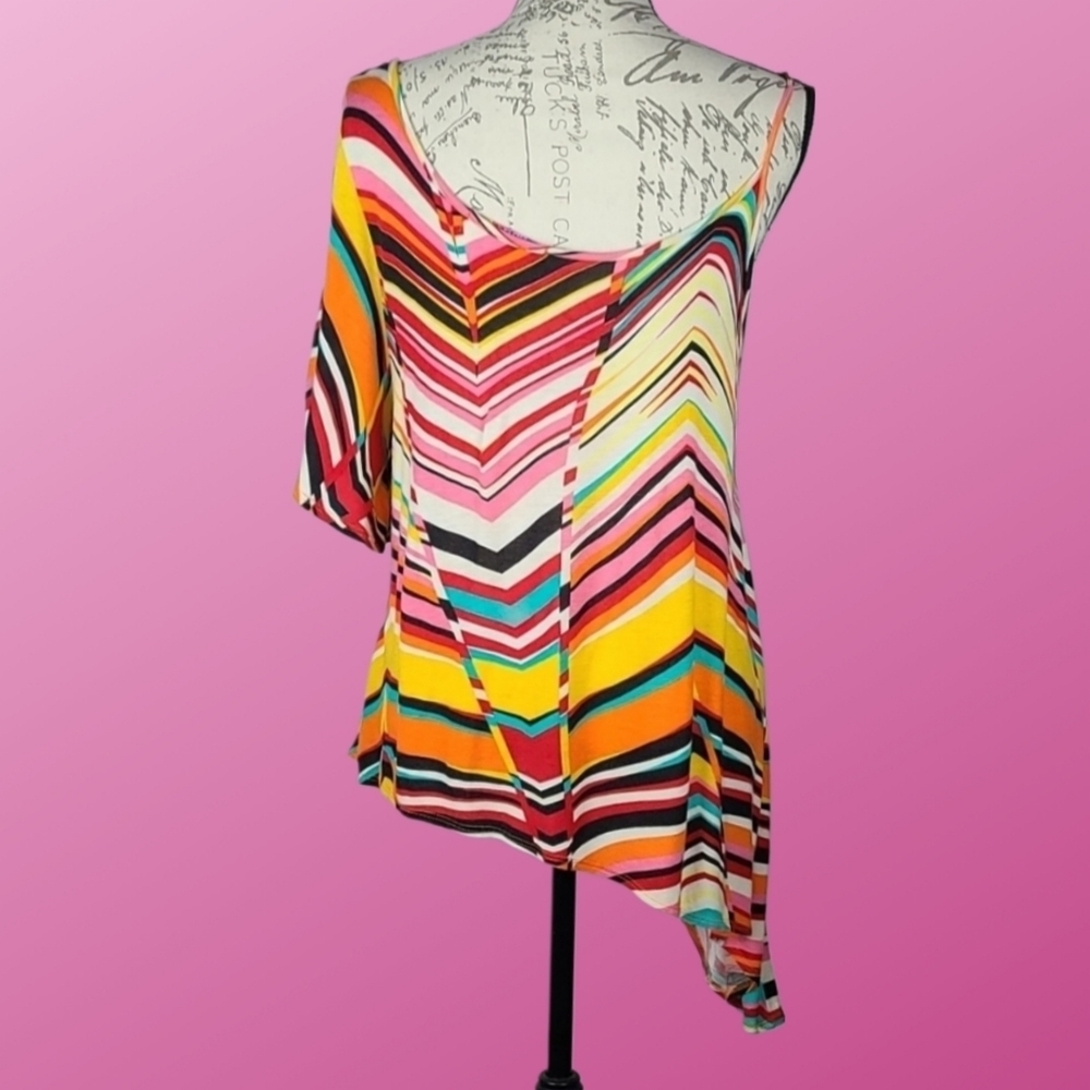 Retro Colorful Top - Picture 4 of 6